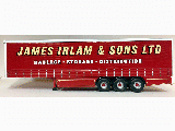 CURTAINSIDE TRAILER TRI-AXLE JAMES IRLAM T258